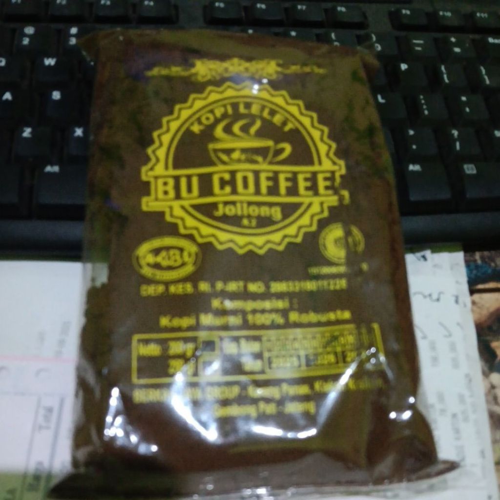 Kopi bubuk / Kopi lelet 200 gr khas jolong pati jawa tengah