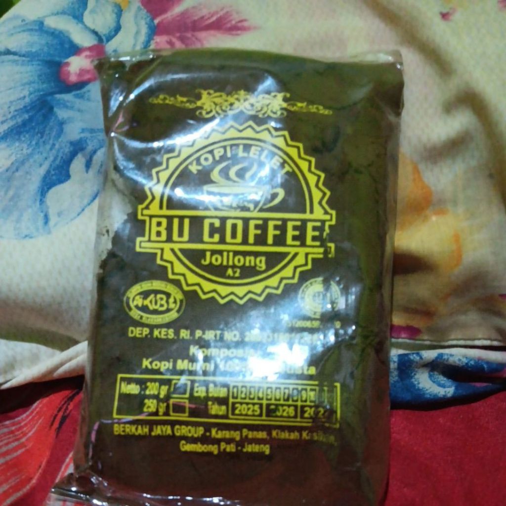 Kopi bubuk / Kopi lelet 200 gr khas jolong pati jawa tengah
