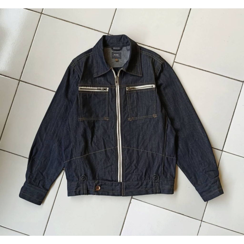 Jaket Jeans Denim G STAR RAW Bikers