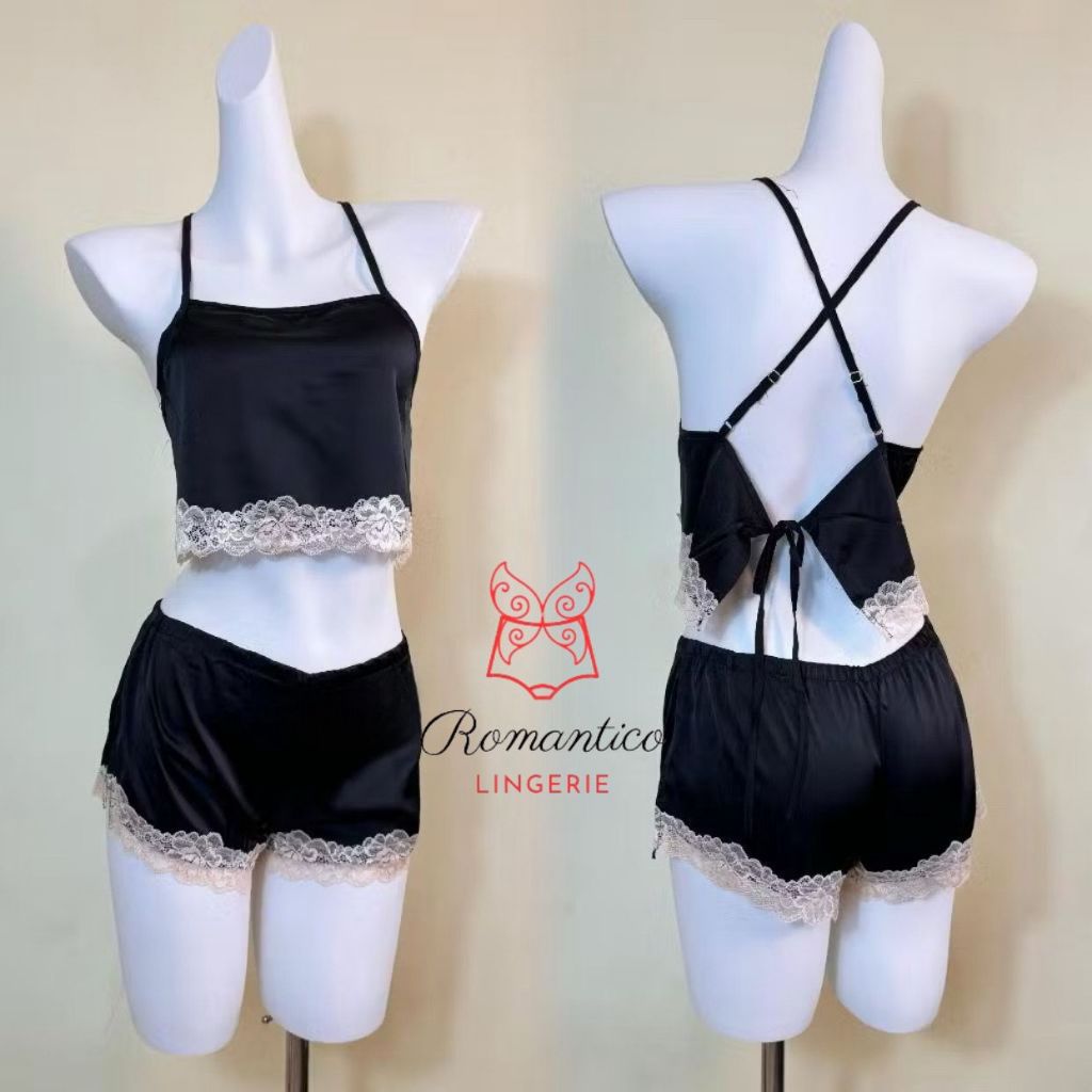 BIG PROMO HOT DEALS SEXY LINGERIE BAJU TIDUR WANITA DEWASA / SETELAN ATASAN DAN BAWAHAN / LINGERIE