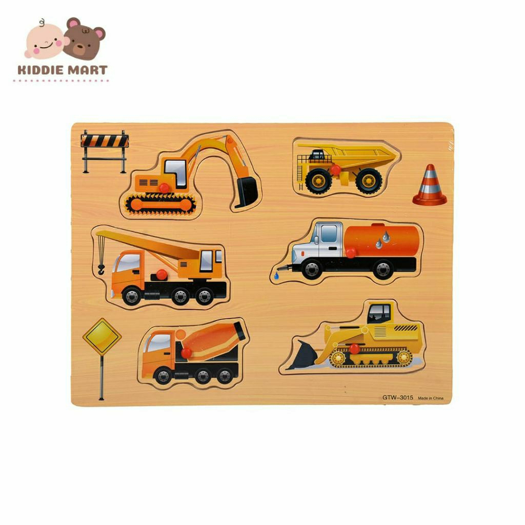 Puzzle Lucu Seri Kendaraan Vehicle Murah