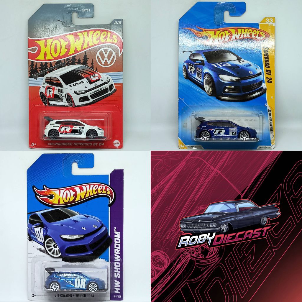 Hot Wheels Volkswagen Scirocco GT 24