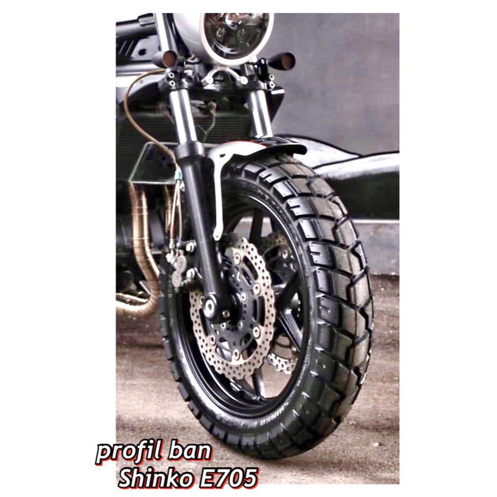 Ban Shinko E705 Trail Master 130/80-17 + 150/70-17 ( Paket Hemat Depan Belakang )