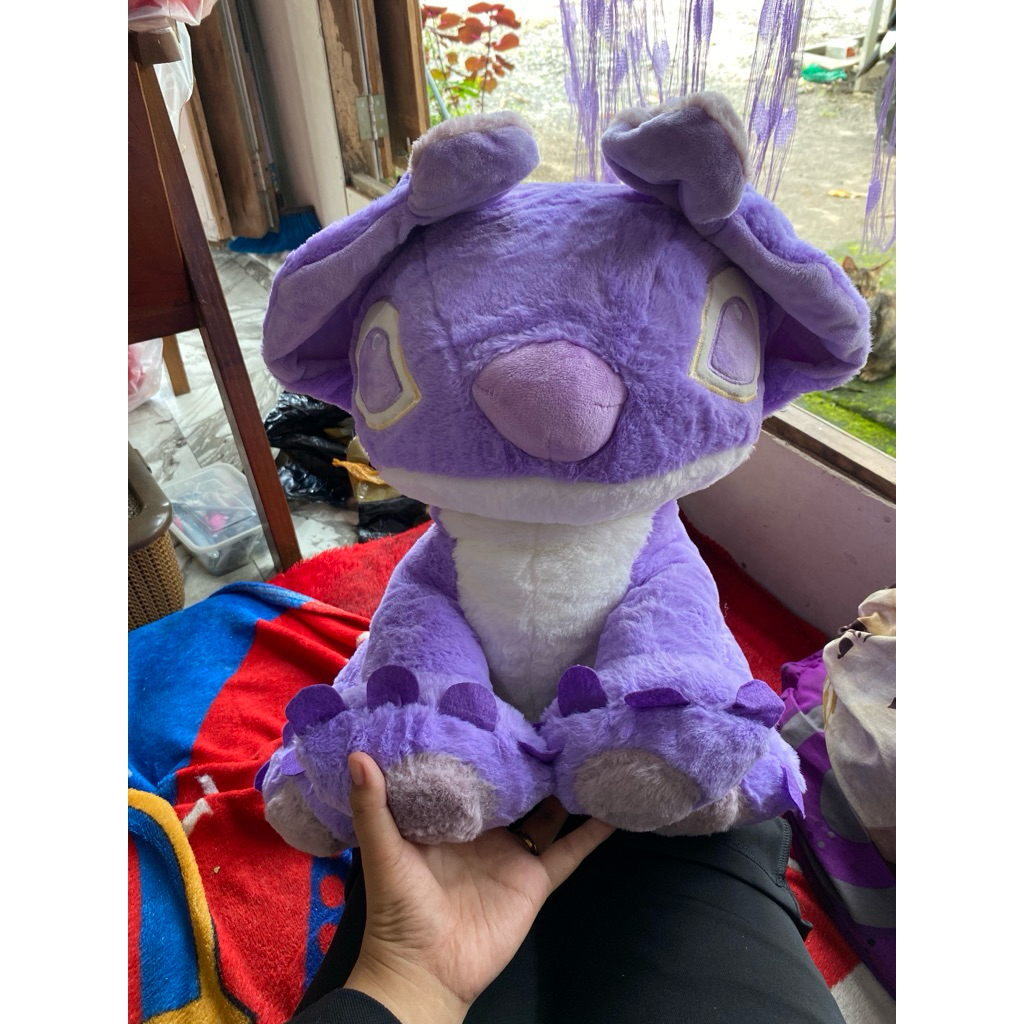Boneka Stitch Ungu Jumbo