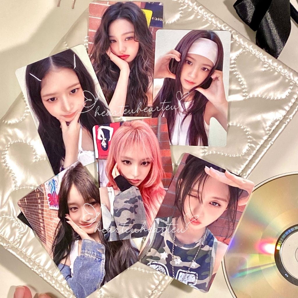 hearteuhearteu — [READY STOCK] IVE OT6 Official Photocard from POB Tower Record era Be Alright (pc o
