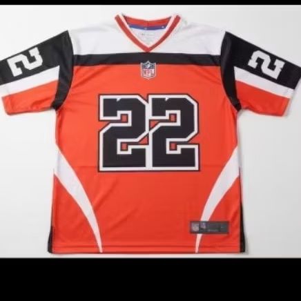 Kaos Jersey Football Oversize (sporty Jersey NFL style)