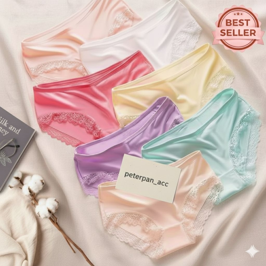 Celana Dalam Wanita Renda Seksi CD Renda g string wanita transparan tali samping Lingerie