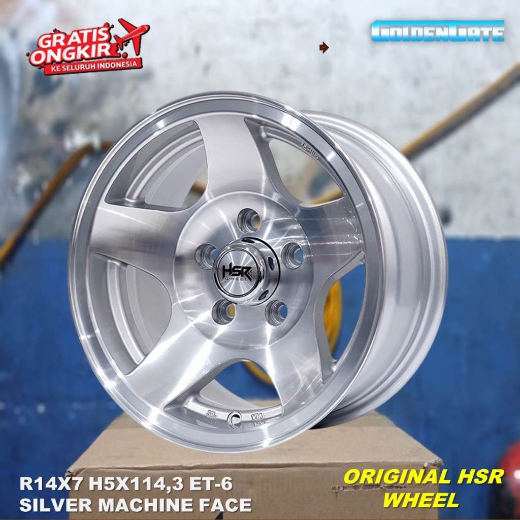 Velg muatan ring 14 baut 5x114,3 hsr sipirok cocok untuk l300, granmax, new carry, avp