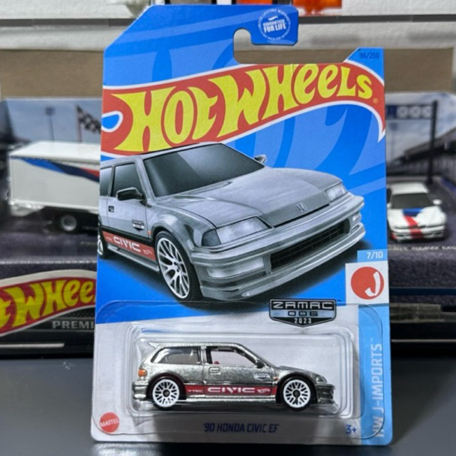 HOT WHEELS ZAMAC 90 HONDA CIVIC EF ©️2021 MATTEL