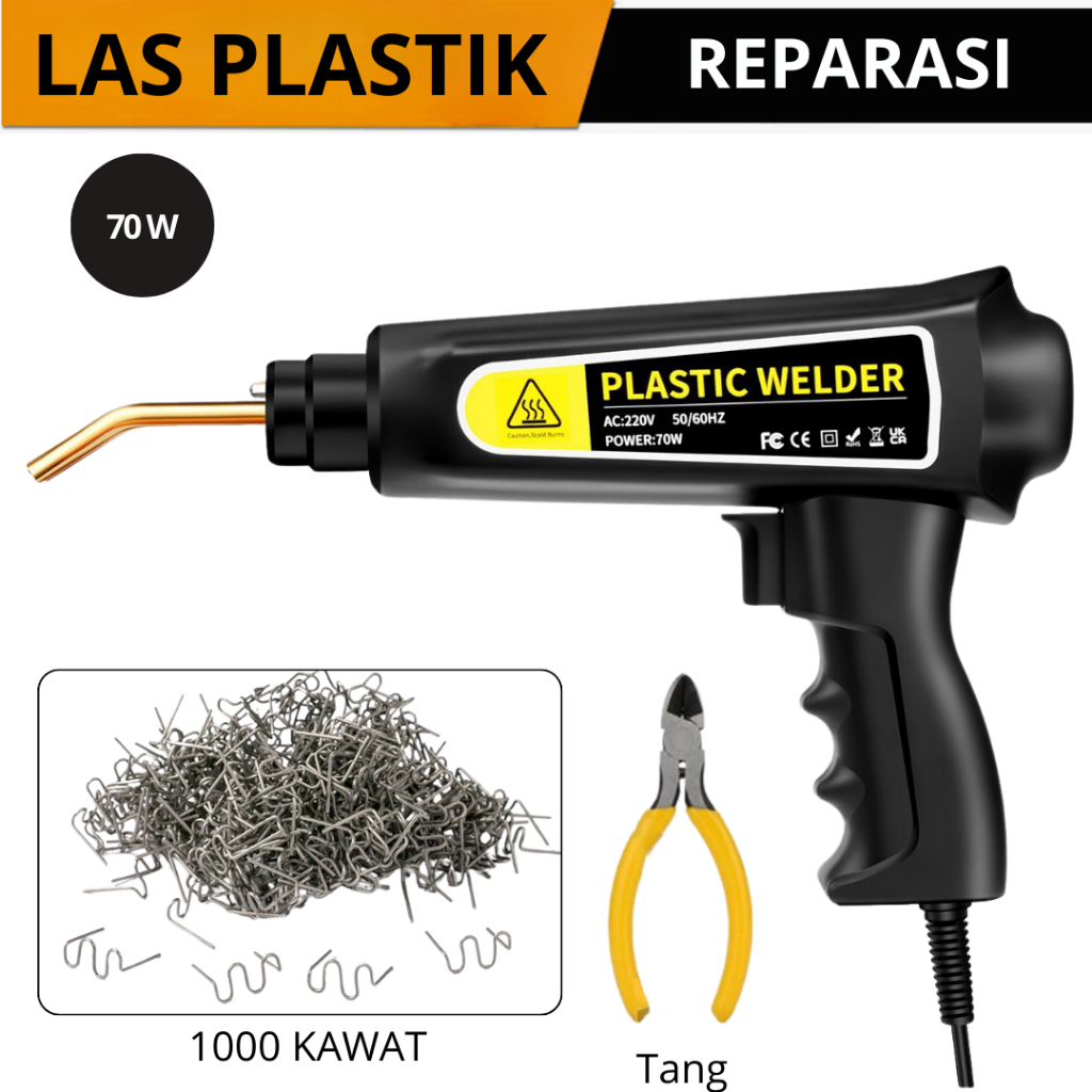 Solder las stapler plastik Bumper plastic welding machine repair kits SOLDER LAS PLASTIK REPAIR BUMP