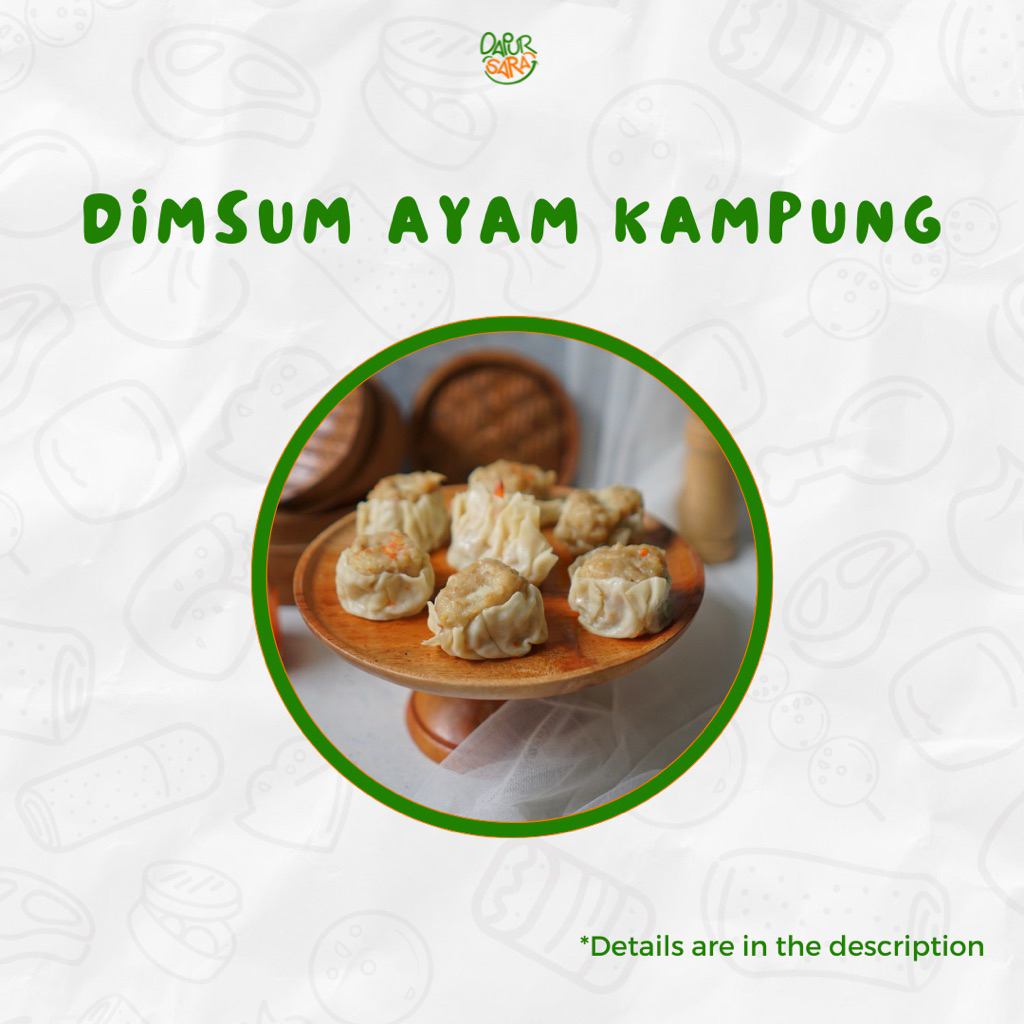 DIMSUM AYAM KAMPUNG CHILI OIL DAPURSARA