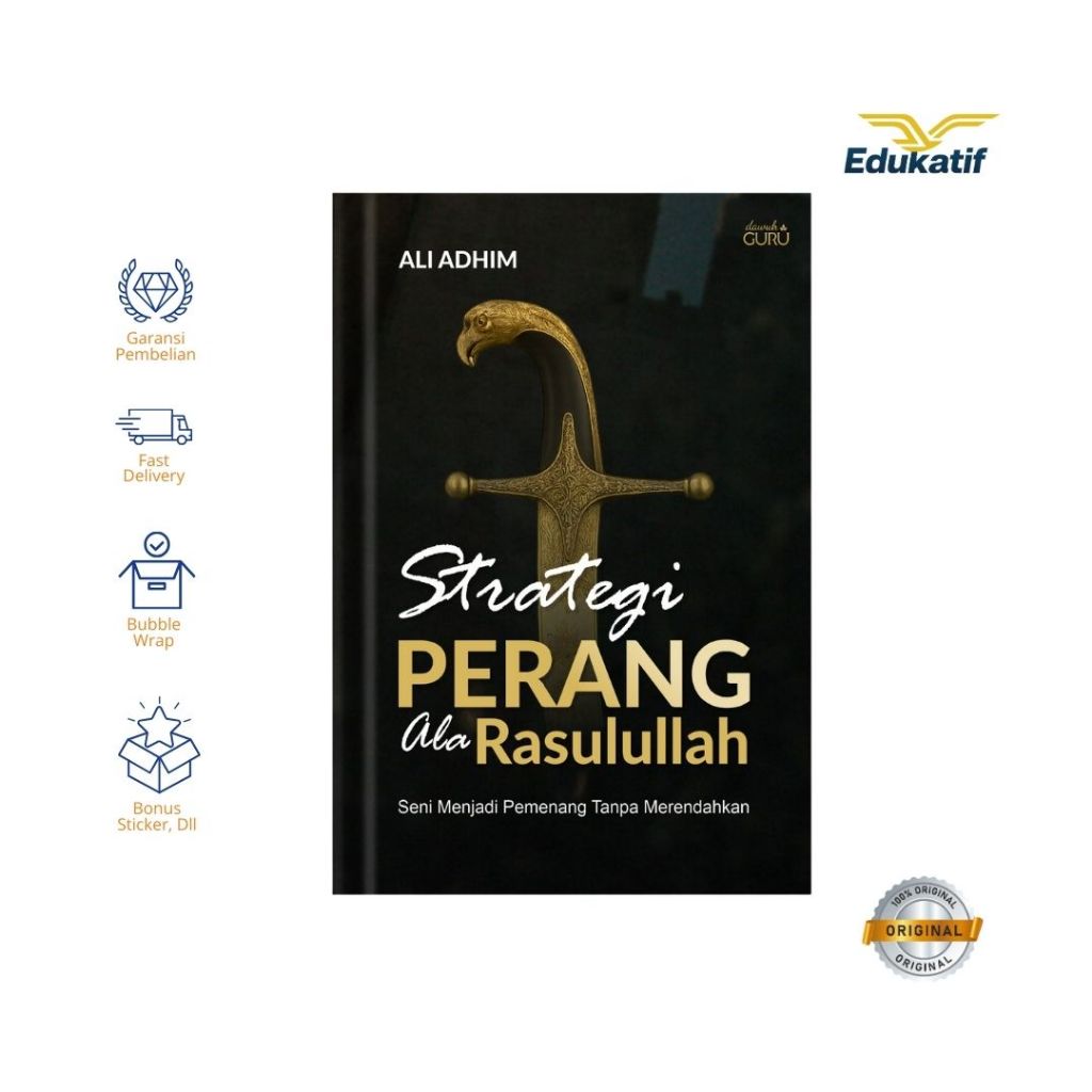Edukatif I Buku Strategi Perang ala Rasulullah I Ali Adhim