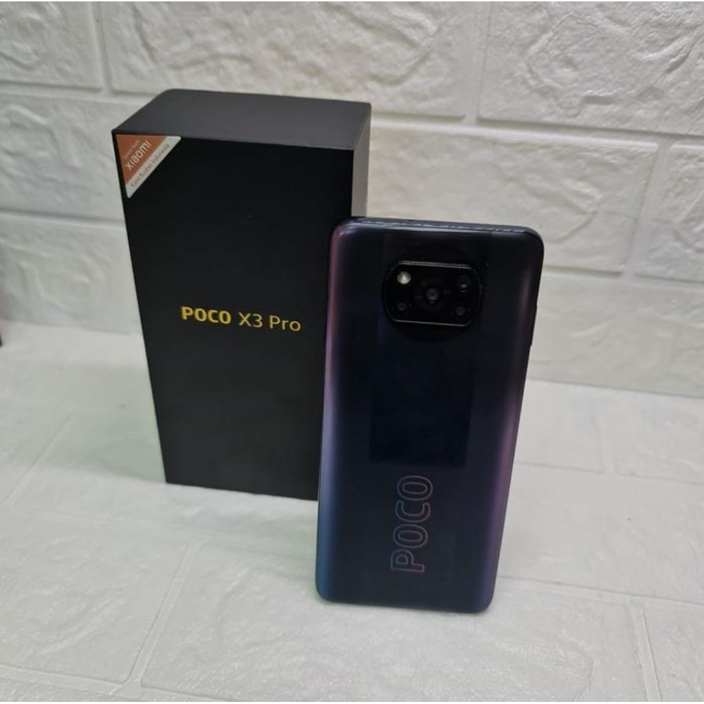 Termurah XIAOMI POCO POCOPHONE X3 PRO RAM 8/256GB EX RESMI SECOND FULLSET NO MINUS