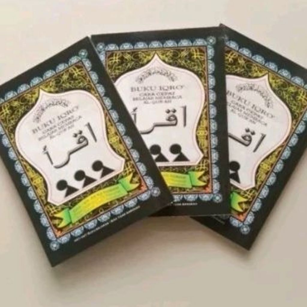 buku IQRO besar jilid 1 sampai 6