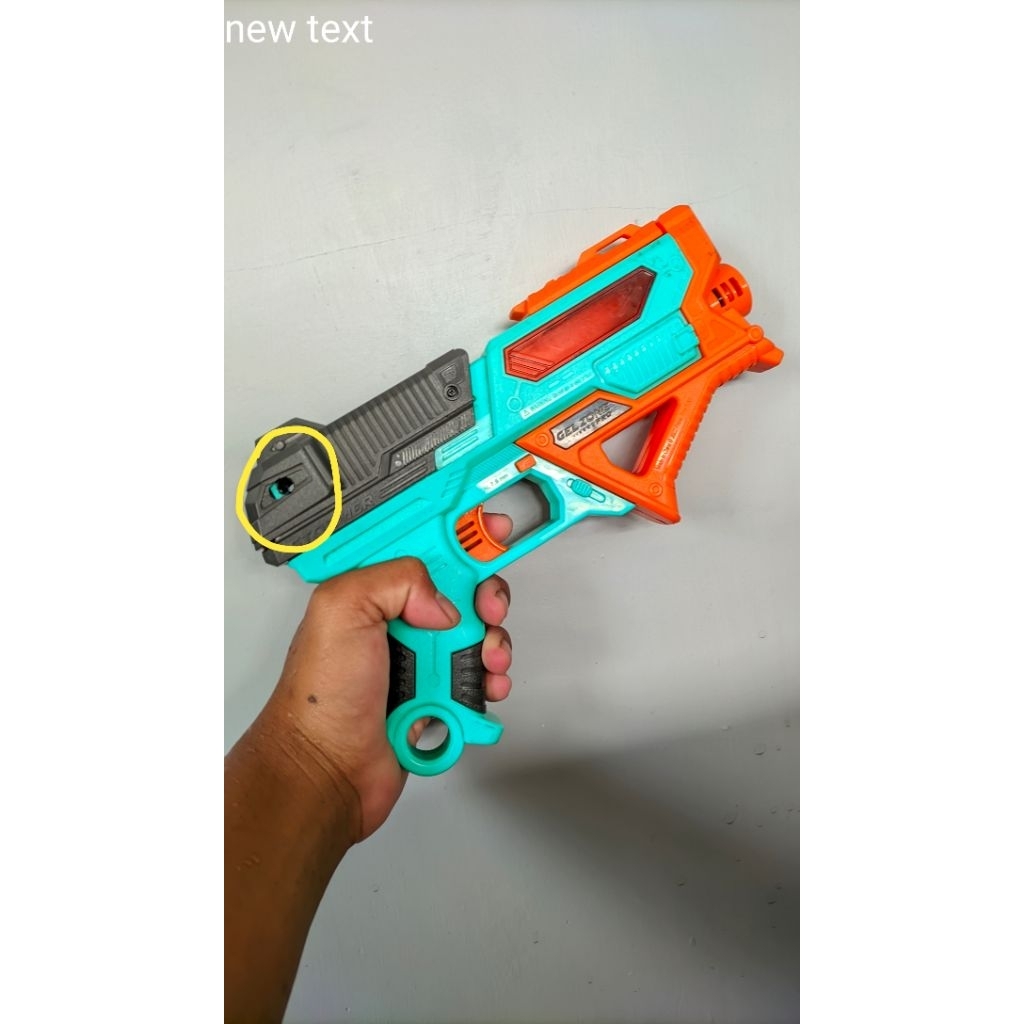 tembak tembakan mainan anak peluru jelly