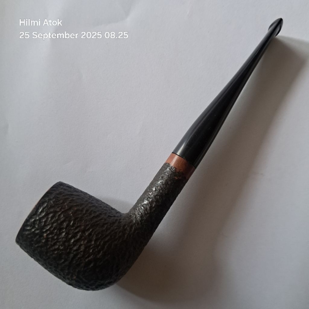 NOS AA BRIAR BILLIARD RUSTIK PIPA BRIAR PIPA CANGKLONG KAYU ANTIQUE NEW OLD STOCK