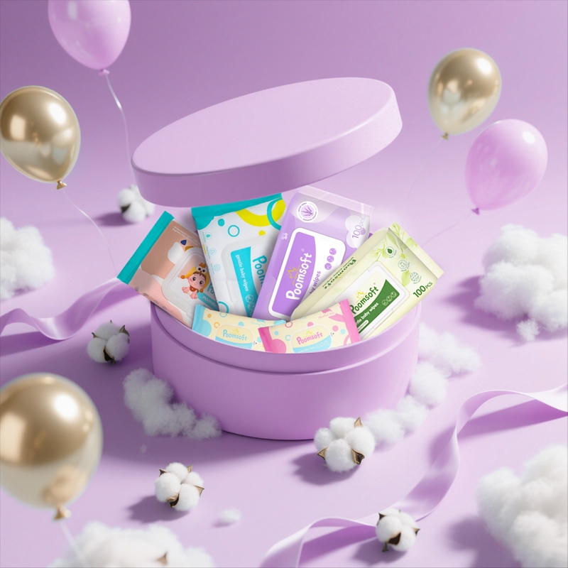 Tissue Tisu Basah Paseo Baby Wipes 100 Sheets Poomsoft 5 Pack X 100 Lembar Tisu Basah Bayi Lembut