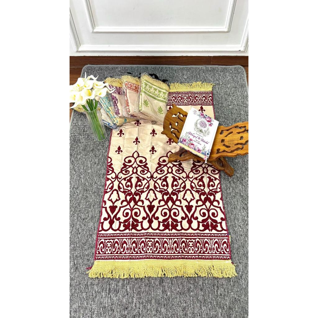 Sajadah Makeena Bolak Balik Sajadah Ukuran 98x58cm Sajadah Prayer Mat Turkiye | Cordova Super Store