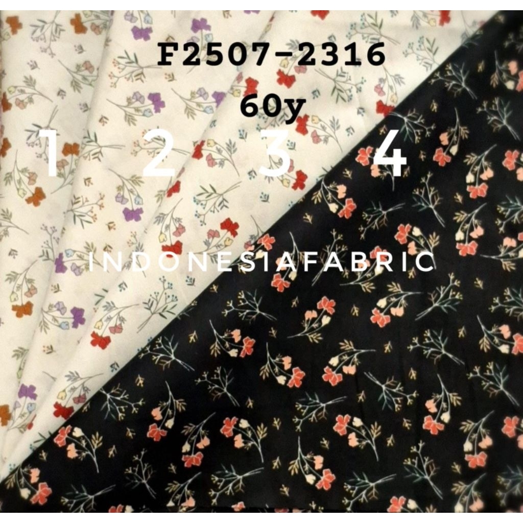 Kain Katun Jepang motif KJ478 tokai senko japan design ori bahan gamis tunik mukena daster piyama ke