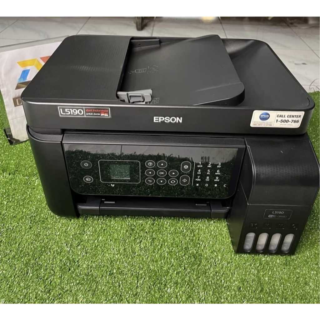 Printer Epson L5190 Second Bergaransi WiFi Pengganti L565 bisa Scan F4 lewat ADF