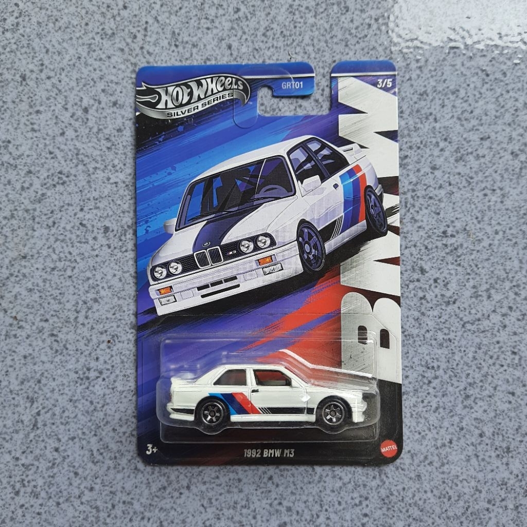 Hot Wheels - BMW M3 2001 Putih (made in indonesia)
