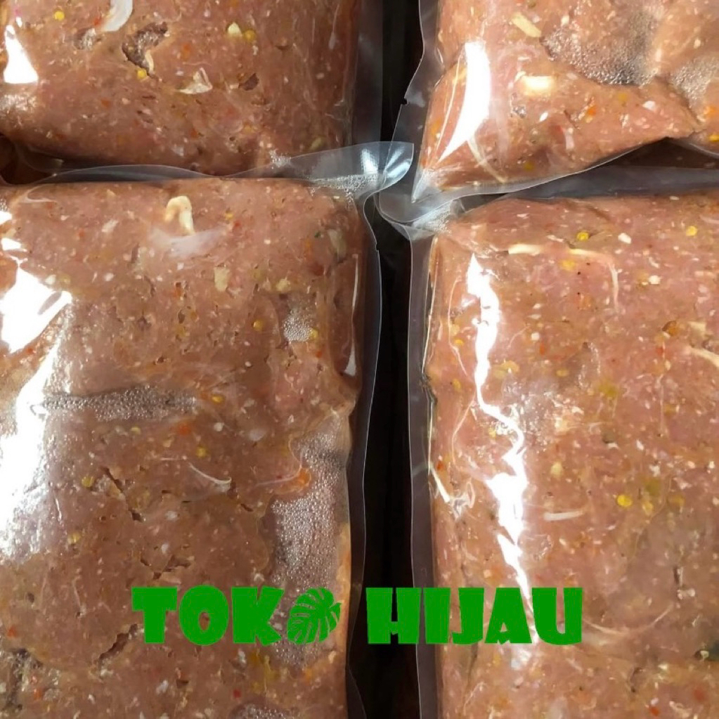 LULUH SATE BALI DAGING BABI 1KG