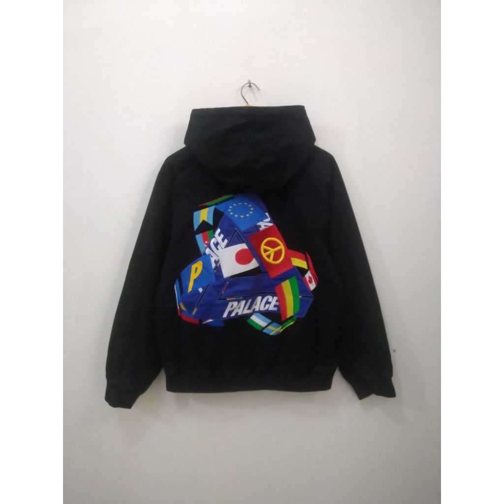 Jaket PALACE TRI-FLAG HOODED