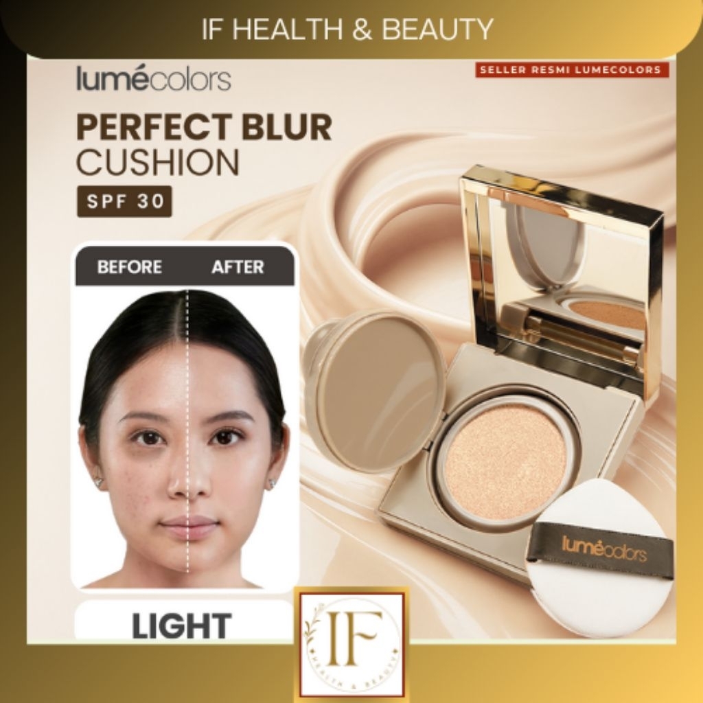 LUMECOLORS PERFECT BLUR CUSHION SPF 30-LIGHT