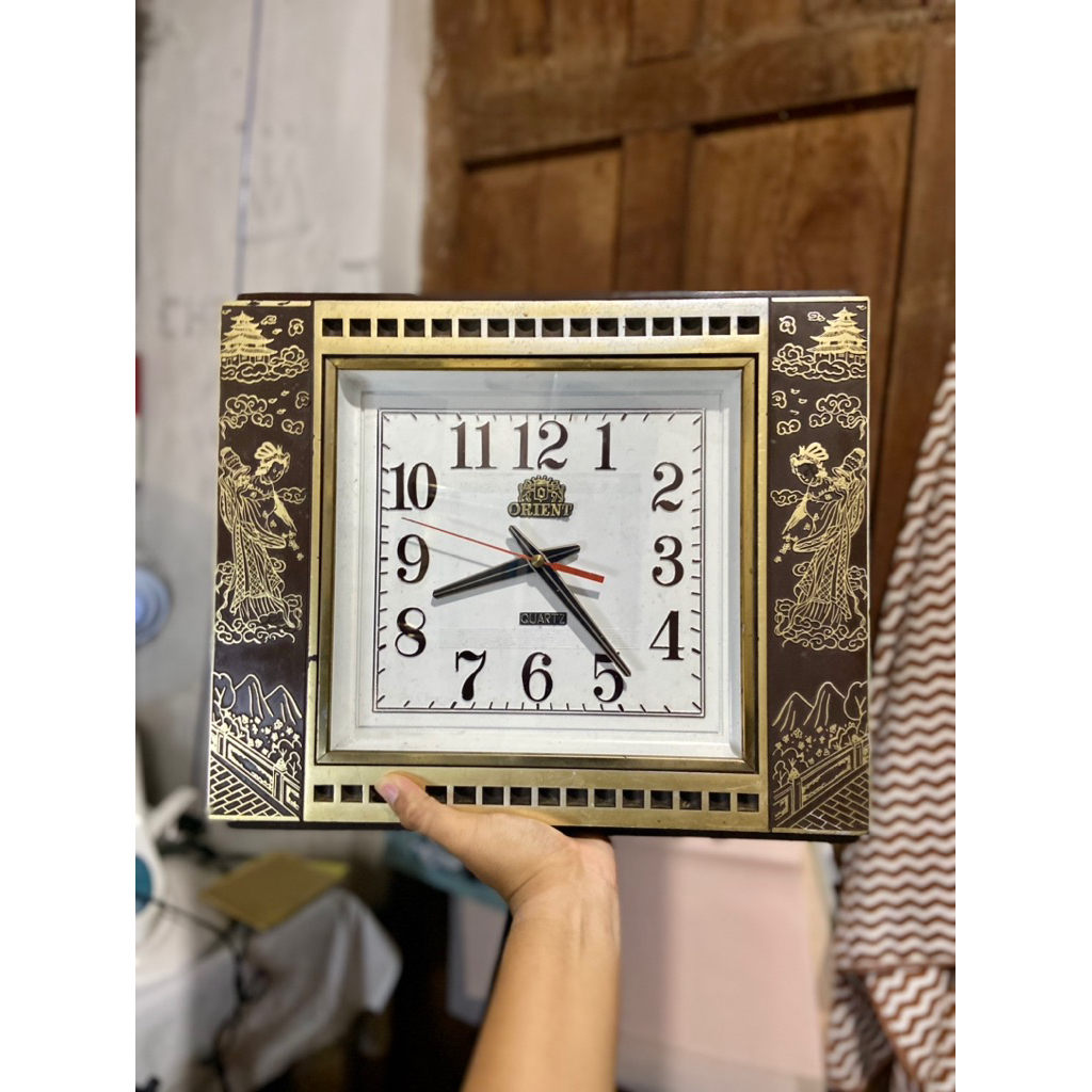 JAM dinding ORIENT original ( BATRAI TANGGUNG )