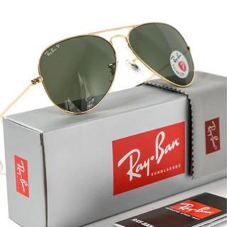 Kacamata Rayban Aviator Polarized RB3026 SIZE 62 Gold Black ORIGINAL