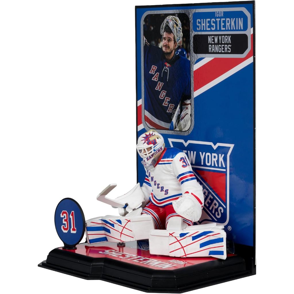 MCFARLANE TOYS - IGOR SHESTERKIN (NEW YORK RANGERS) NHL 7IN POSED FIGURE MCFARLANE'S SPORTSPICKS