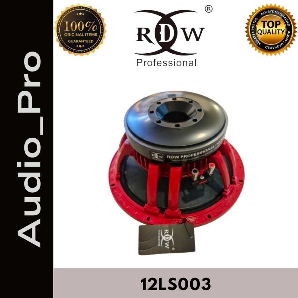 SPEAKER KOMPONEN RDW 12INCH 12LS003 RDW ORIGINAL