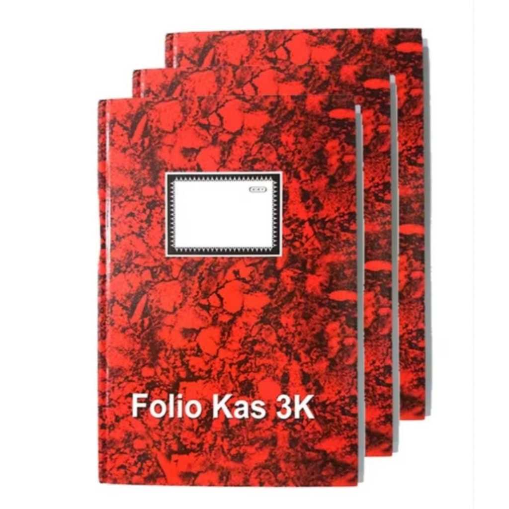 Kiky Buku Kas Folio 2 & 3 Kolom Hard Cover