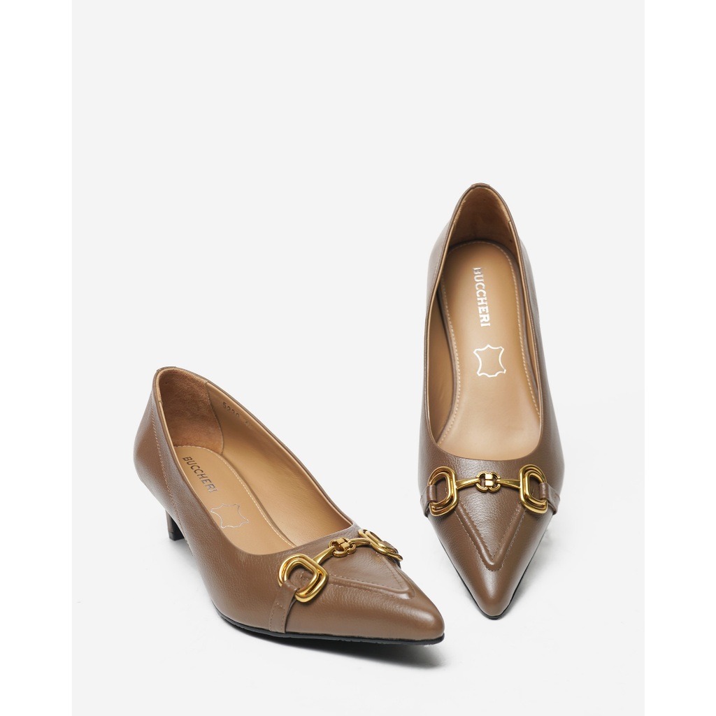 Buccheri Merivelle Heels Women Taupe