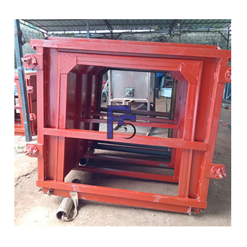 Cetakan U-ditch - Cetakan Beton Ukuran 100 cm x 100 cm x 120 cm - Produsen Mesin Indonesia