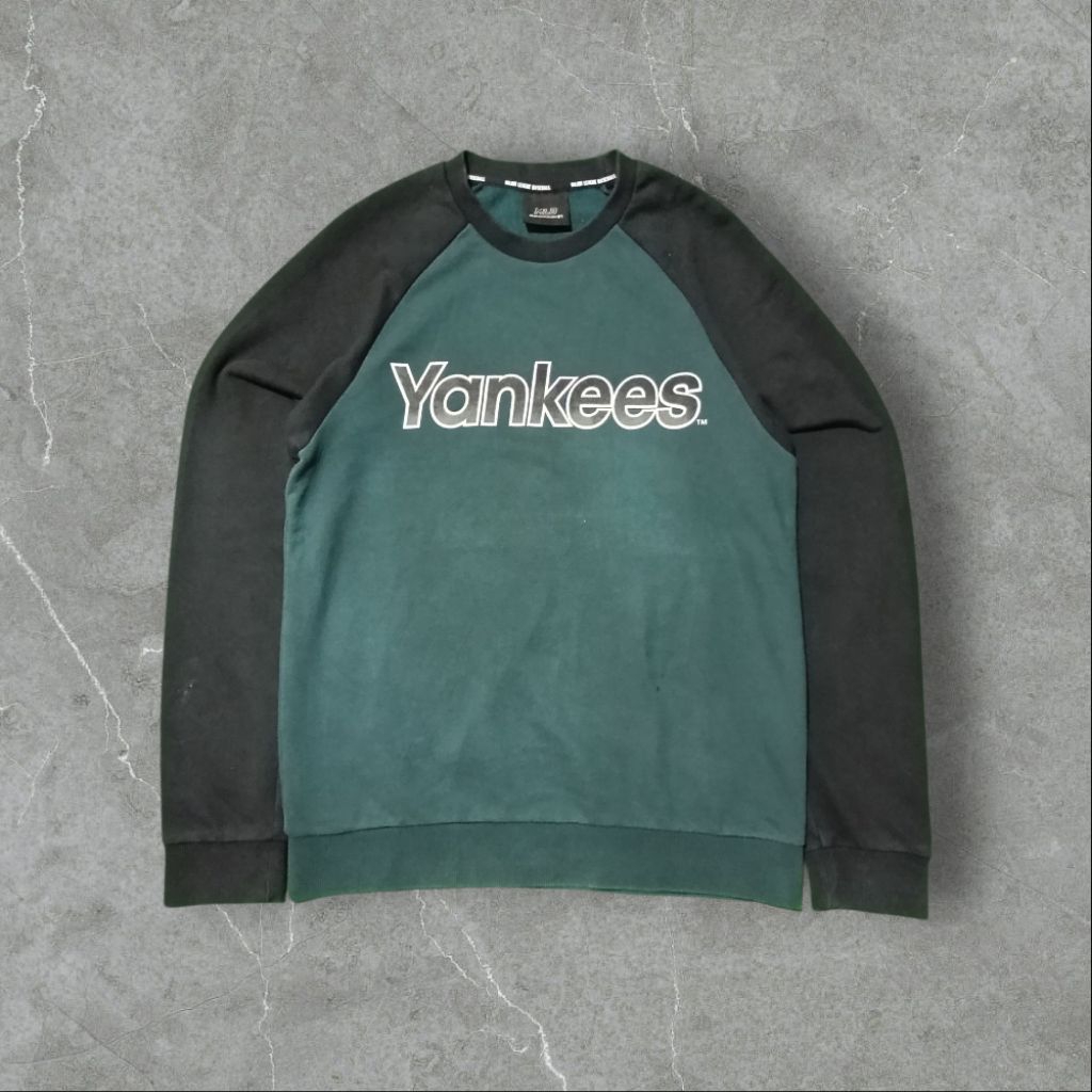 Sweater Crewneck mlb yankees velvet