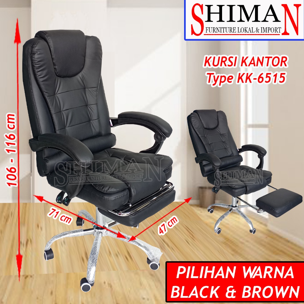 Kursi Kantor Direktur KK 6515 | Kursi Kerja