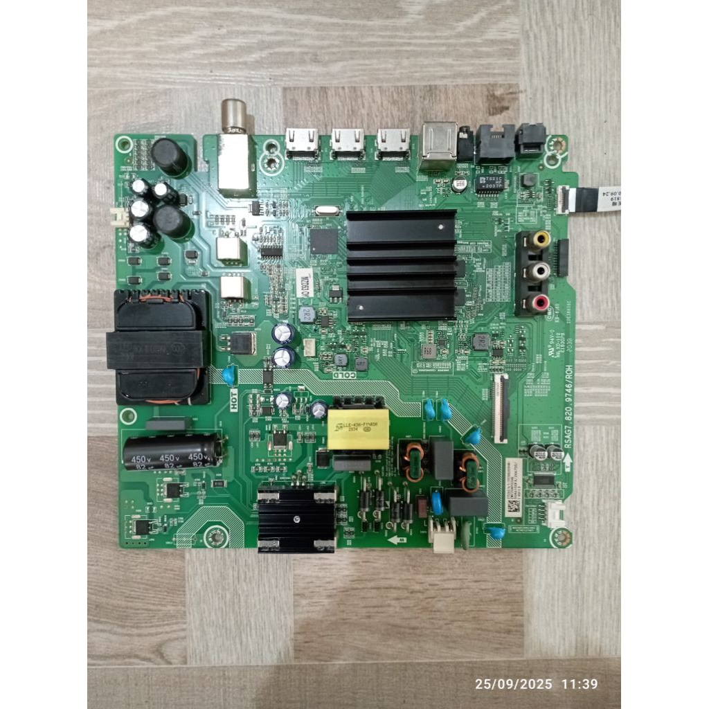 MB MOBO MAINBOARD MODULE MESIN TV HISENSE 50E6F HE50