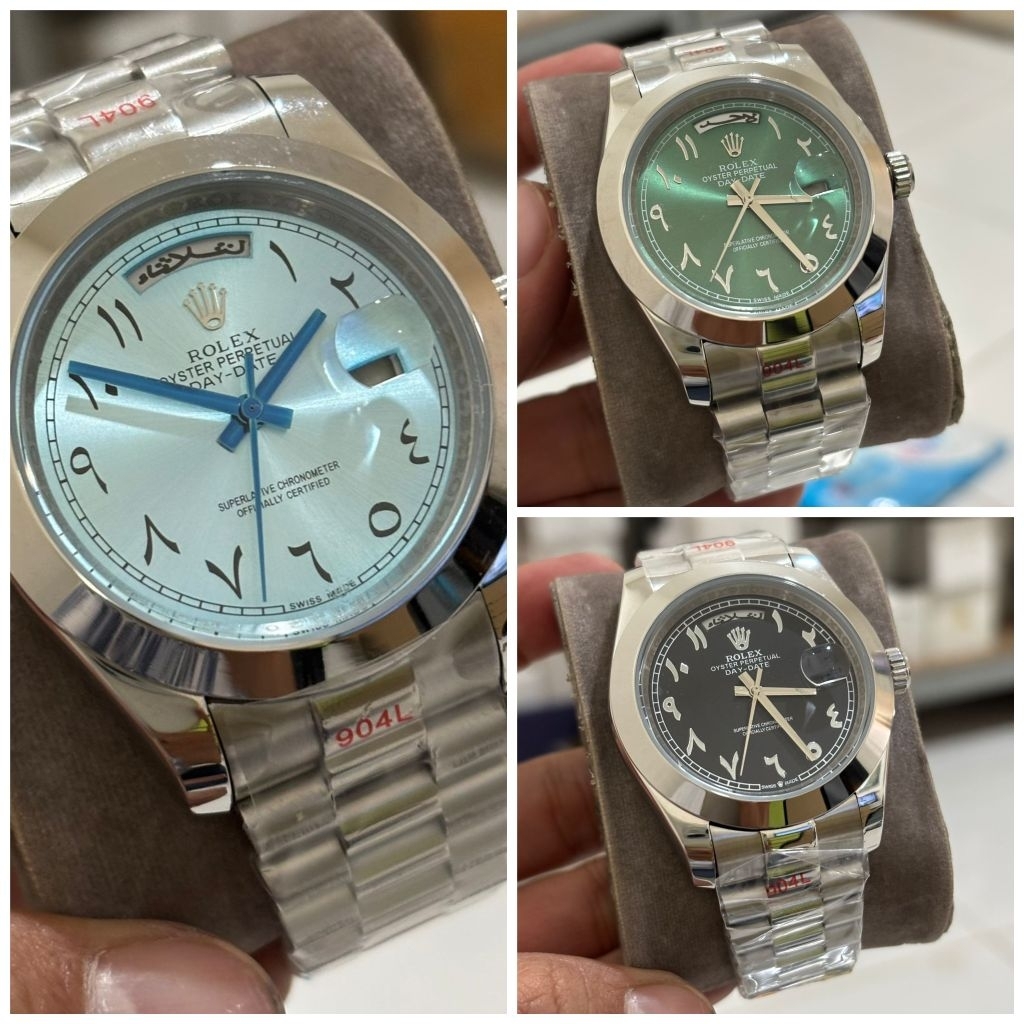 BARU JAM TANGAN RLX DAYDATE ARAB / ARABIC AUTOMATIC