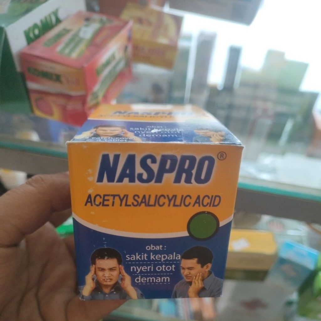 NASPRO Obat Sakit Gigi & kepala 4'S