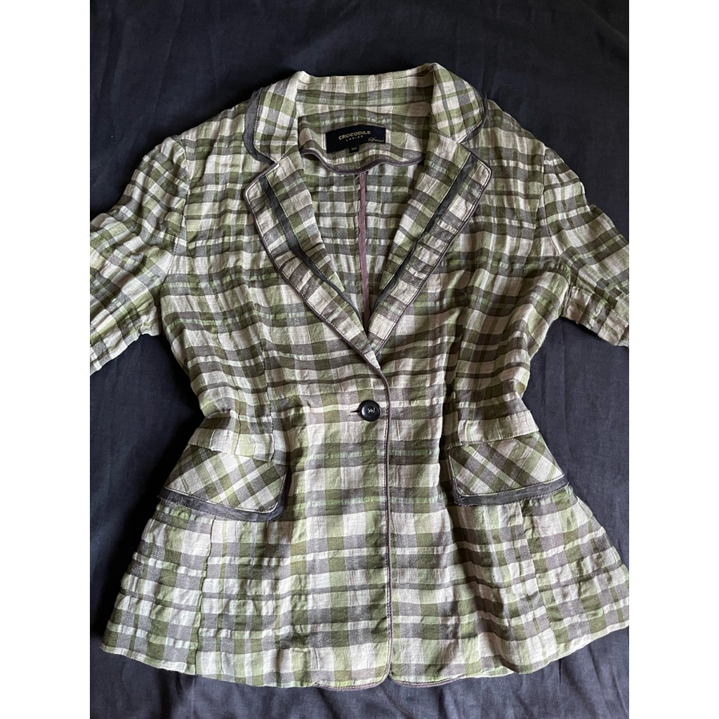 PRELOVED BLAZER CROCODILE