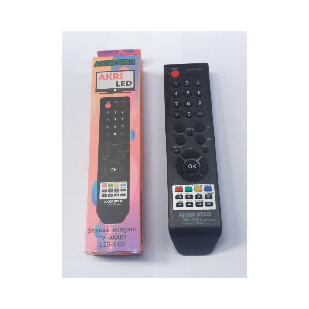 Remote TV AKARI AKKO STAR AKRI LED