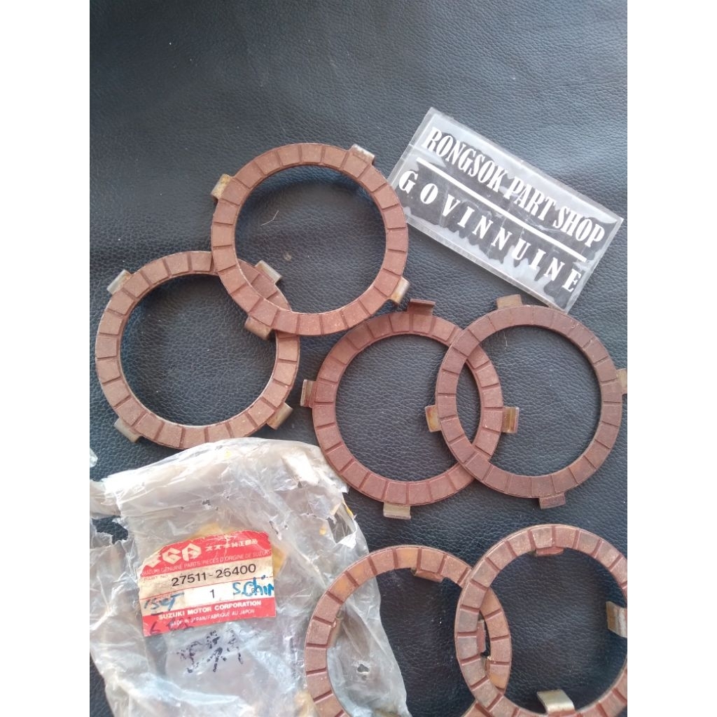 kampas kopling suzuki tornado gs gx crystal ori asli japan stok lama