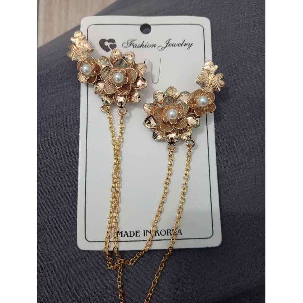 Bros rantai/Bros rantai kebaya/Bros rantai jas