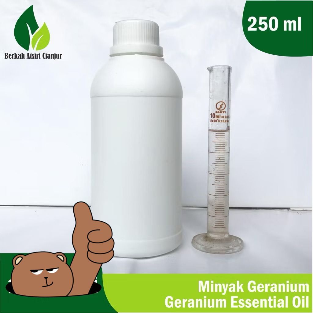 250ml minyak atsiri geranium atsiri essential oil therapeutic grade aromatherapy diffuser humidifier