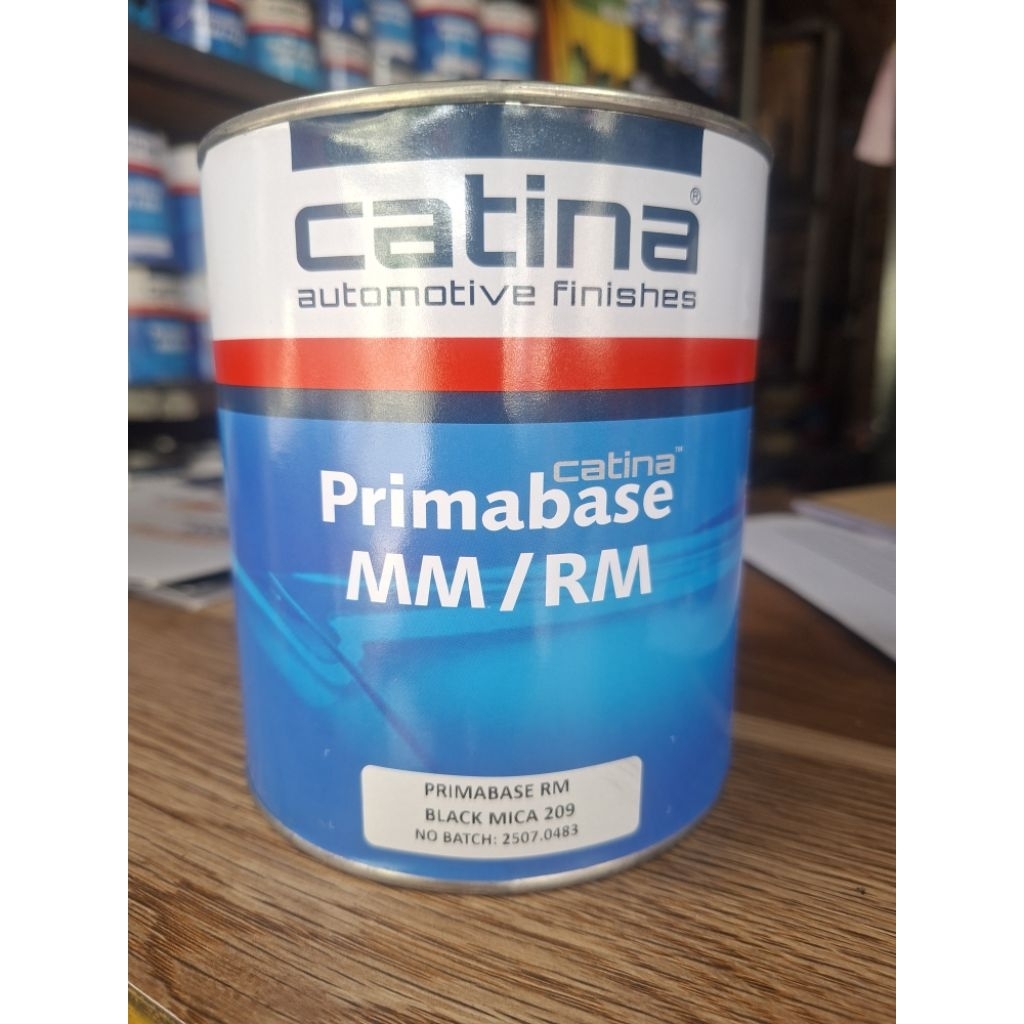 cat PU CATINA black mica 209 warna original mobil toyota