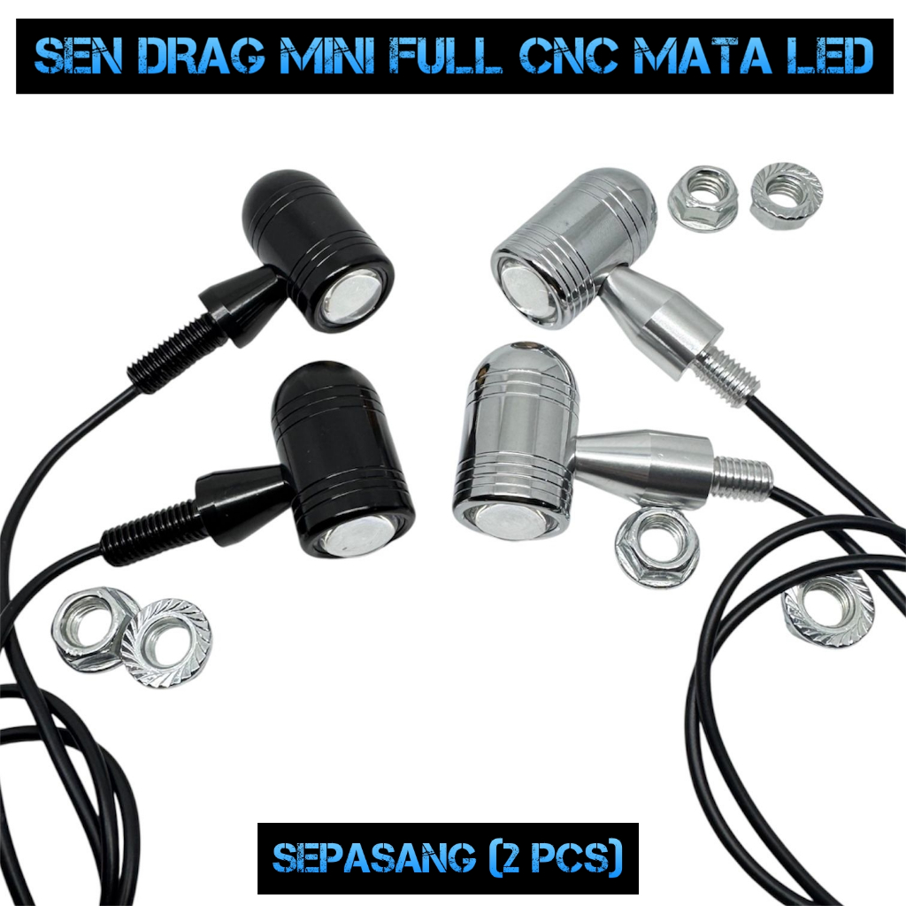 Sein Mini Drag Full Cnc Universal Laser Yellow Lampu Sen Mini Laser HARGA SEPASANG