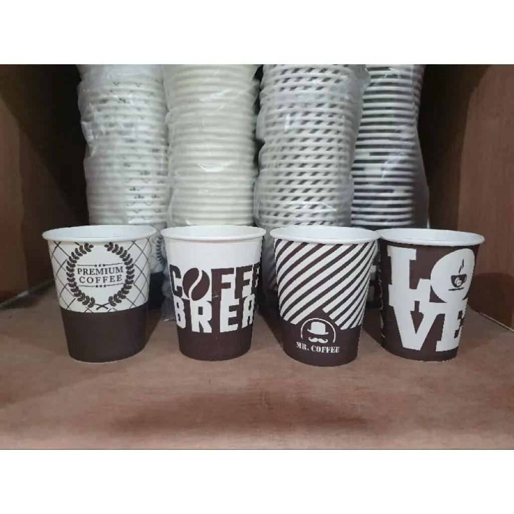 Paper Cup Kopi 4oz, 6,5oz, 8oz