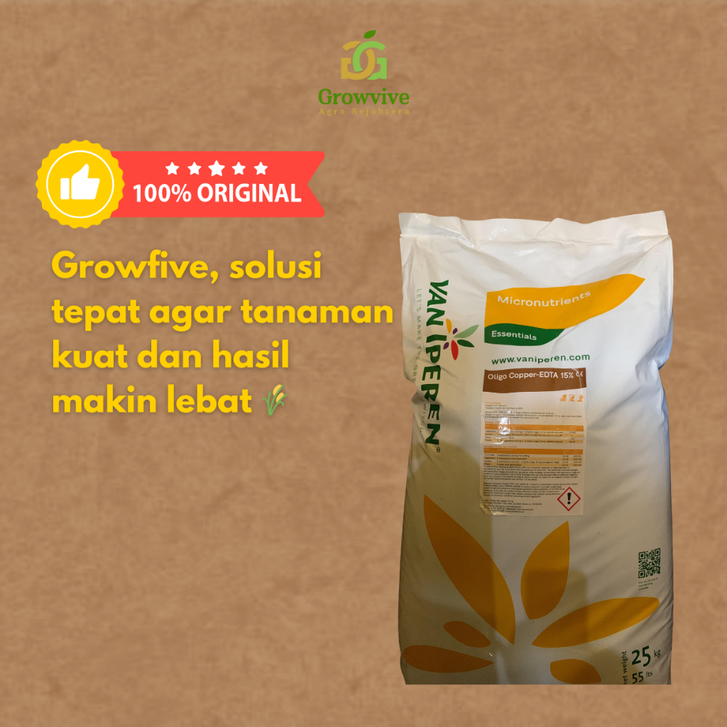 Pupuk Mikro Oligo Cu EDTA 25 Kg untuk Semua Tanaman