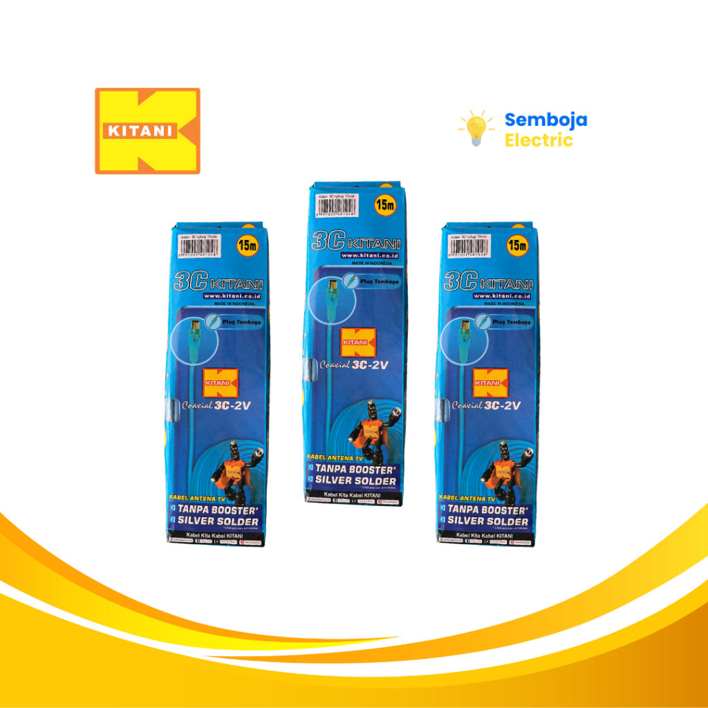 Kabel Antena Kitani 15 Meter TV